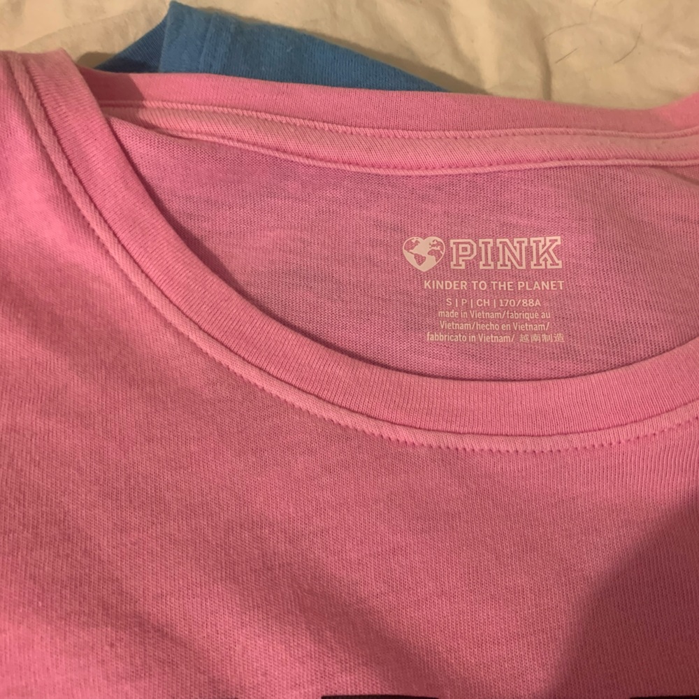 Pink vs kinder to the planet tees this is a great deal